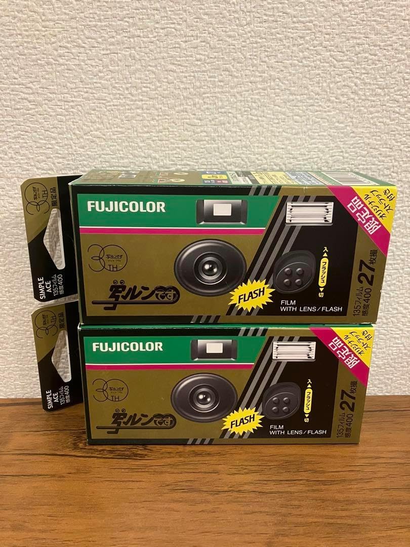 【新品】写ルンです 30個 セット 新パッケージ 30周年アニバーサリーキットで初代「写ルンです」に着せ替えてみ